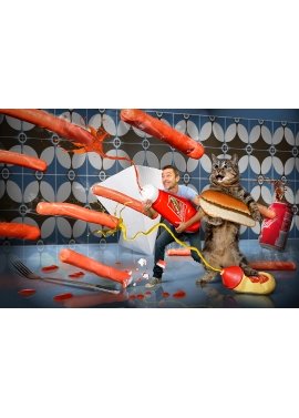 "Hot-dog commando"